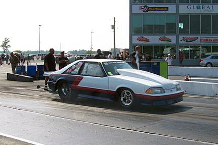 Mustang Race Car